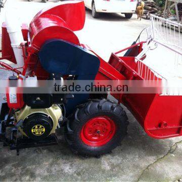 two main function rice combine harvester for sale suitable for mountains