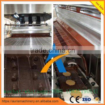 Popular Candy Cookies Enrober Chocolate Machine photo-5