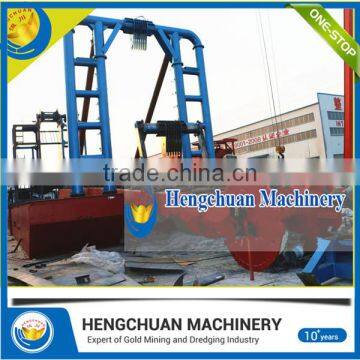 New Brand 2017 Gold Dredging Boat With Bucket Dredger for Wholesales photo-5