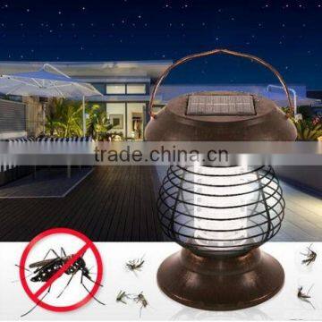 Solar LED anti mosquito insect Killer Lamp electric mosquito killer lamp