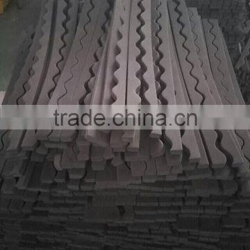 Environmental EVA foam material Outside Waterproof foam material Corrugated size foam closure strips