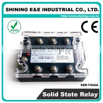 SSR-T40AA-H CE Zero Crossing Solid State Relay 3 Phase 40 Amp SSR photo-6