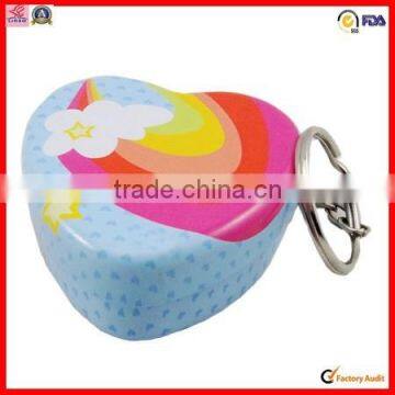 Print Colored Mini Heart Shaped Chocolate Tin Box photo-4