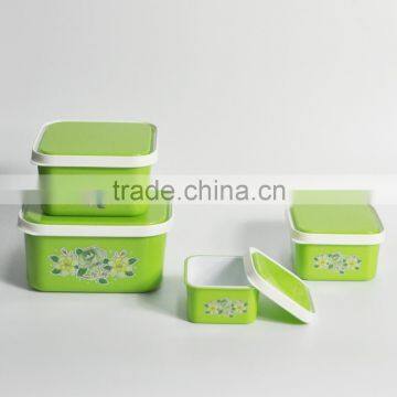 4 Pieces Food Grade pp Plastic Storage Container photo-4