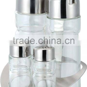 Glass Olive Oil and Vinegar Cruet photo-2