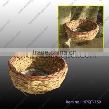 New design nest bird home hourse grass bird nest