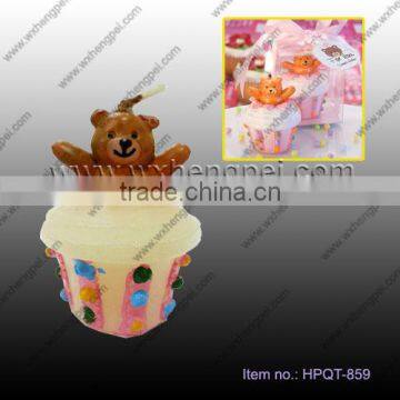 Children's birthday party supplies / birthday candle candle / creative / smokeless candle / small candle / Winnie the cake