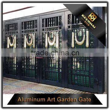 Modern Decorative Cast Aluminum Villa Outdoor Gate Design photo-3