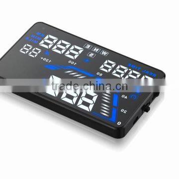 New Arrival HD 5.5inch Big Colorful Screen Display Head Up Display With GPS Universal Use For All Verhicle photo-5