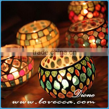 New fashion mini tealight glass candle holder wedding