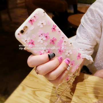 Beautiful Case Cover Silicone Cell Phone Case Diamond Mobile Phone Cases for IPhone7/7Plus/6/6s/6plus/6splus Soft Case photo-3