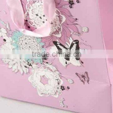 Printed Foldable Gift Bag With 3D Butterfly Patterns/Shopping Paper Bag photo-5