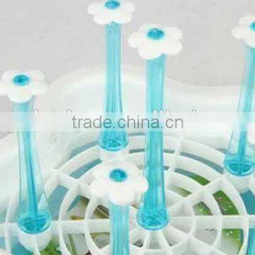 Flower Shaped Plastic Cup Holder photo-2