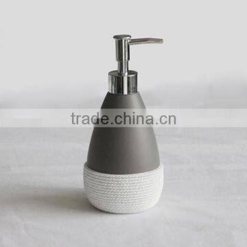 Grey Color Rope Deco Resin Bathroom Accessory Sets photo-2
