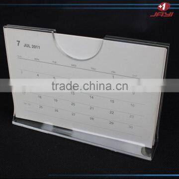 Custom Insert Photo Calendar/ Plastic Desk Calendar Holder photo-5