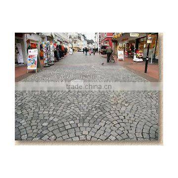 Fanned Paving Stone Cheap Driveway Paving Stone Fan Shape Granite Paving Stone photo-6