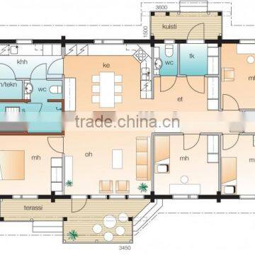 New Design Different Container Wood House /Cheap Wood House Prefabricated photo-2