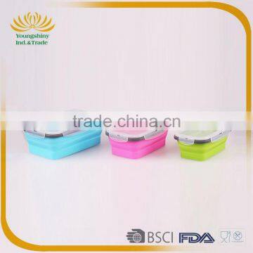 Silicone Collapsible Lunch Box for Kids photo-6