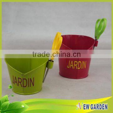 Flexible High Quality Decoration Metal Handbag Shaped Flower Pot photo-2