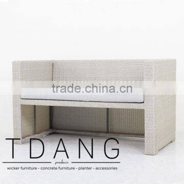 Rio Wicker Bench - Outdoor Conversation Wicker Furniture - Vietnam Poly Rattan
