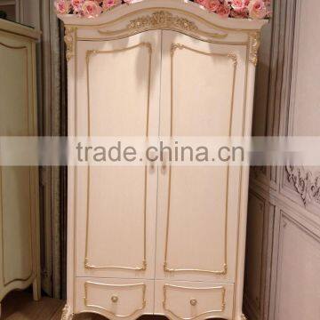 Royal Classical European Style Pure White House Shaped Armoire For Kids Bedroom, New Arrival Nice Wardrobe Closet BF11-01224b photo-5