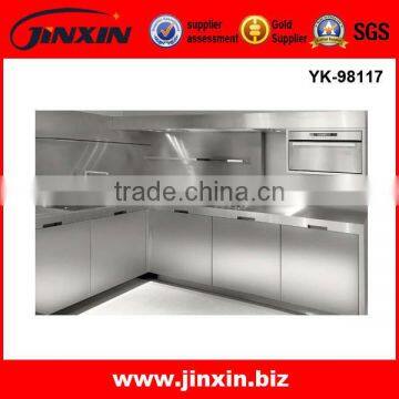 Stainless Steel modern household/commercial kitchen cabinet YK-98117