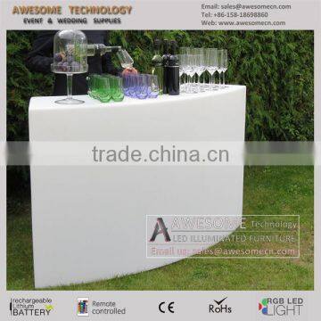 Attractive Trade Show Reception Bar Table With Led Light ( BC140 ) photo-2