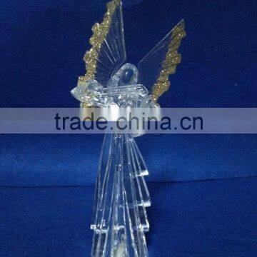 Artificial Plastic PS LED Angels Figurines Decorative photo-3