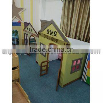 (HC-2901)Children Wooden Doll House Indoor Playsets Dolls House Wooden photo-3