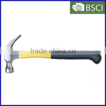 XZJL-0015 American Type Claw Hammer with Fiberglass Handle