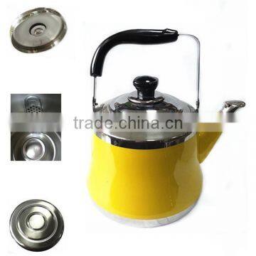 Stainless Steel Kettle Yellow Water Kettle LYK-YD016