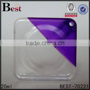 20ml New Products Square Pet Resin Bottle Grade Special Design Plastic Bottle Pet Cosmetic Packaging China Suppliers Wholesale photo-5