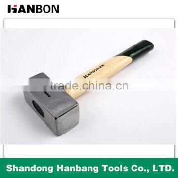 Professional Mason's Hammer With Wooden Handle , Stone Hammer photo-4