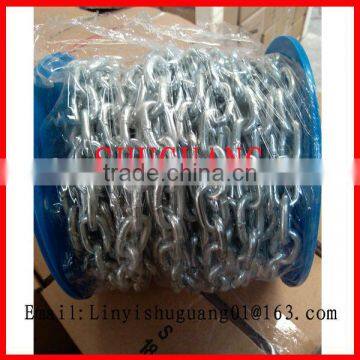 Electro Galvanized G30 Standard Link Chain