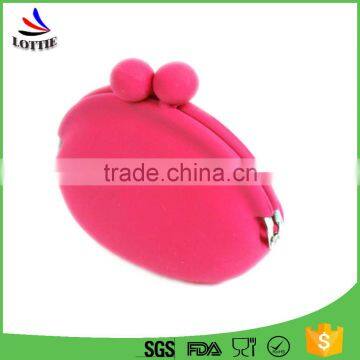 2016 Popular Latest Cheap Fashion Cute Soft Silicone Mini Coin Purse Card Key Pouch Wallet for Promotion Gifts photo-3
