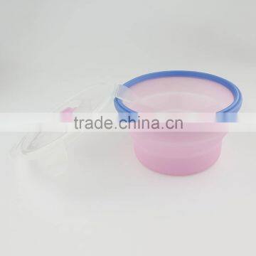 2017 New Food Grade Various Styles Collapsible Silicone Lunch Box/ Bento Box/ Food Container photo-3