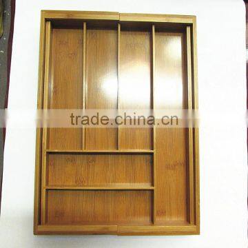 Hotest bamboo organizer for cutlery from factory