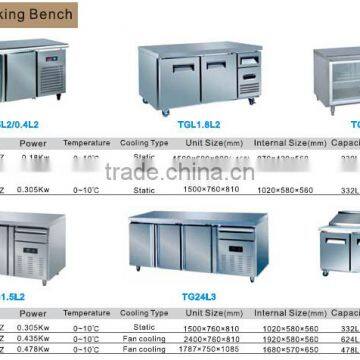 Stainless Steel Freezer Big Capacity Deep Chest Freezer Heavy Duty Fridge Refrigerator Freezer For Sale photo-3