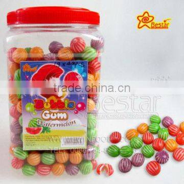 Fruity Flavour Watermelon Shape Bubble Gum