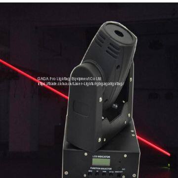 200MW Red Fat-Beam DMX Mini Moving-Head Laser Light