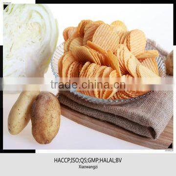 Baked potato chips