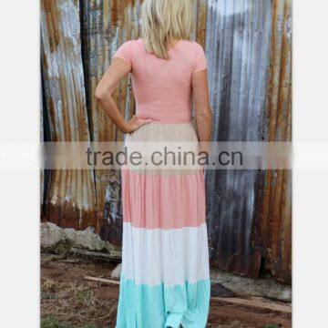 Mother and Daughter Matching Dresses Striped Dress photo-3