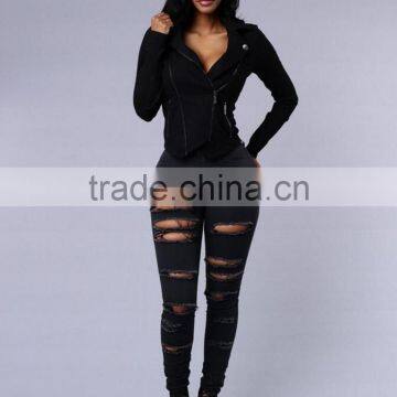 Fashion Personality Women Jeans Comfortable Jeans Female Brand in Stock Accept Small Order photo-4