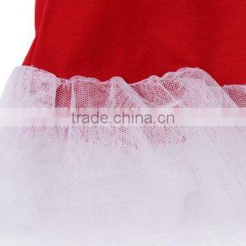 Girls Lovely Short Sleeve Home Frilly Red 2 / 3 Year or 1-6 Years Old Baby Girl Dress photo-6