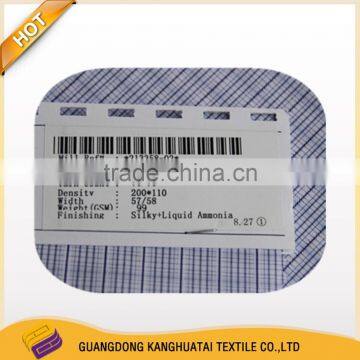 Quality 100% Yarn Dyed Cotton Printing and Liquid Ammonia Fabric