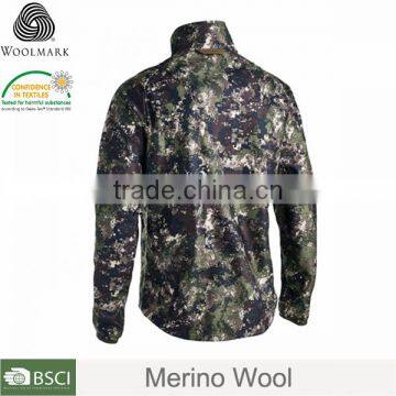 Merino Wool Camo Snow Outdoor Hunting Camo Winter Jacket,waterproof Jacket Hunting Camo photo-2