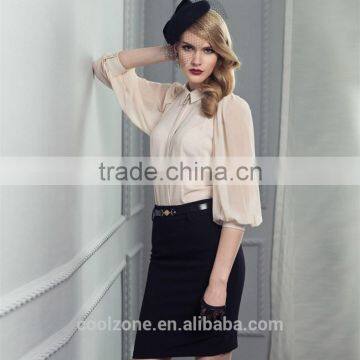 Women Summer Two Pieces Office Lady Uniform Business Lady Suit photo-2