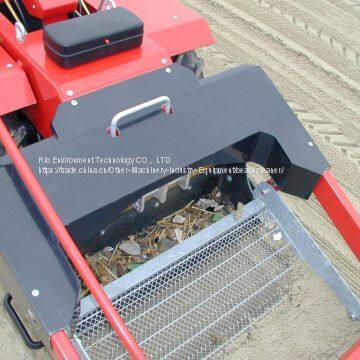 walk behind beach cleaner machine
