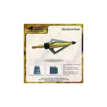 Linkboy 100 Grain 3blade Broadhead for Archery Arrow Hunting photo-2