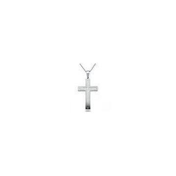 Cobalt Free and hypoallergenic hypoallergenic stainless steel cross pendant necklace